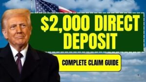 IRS Confirms $2,000 December 2025 Direct Deposit: Eligibility, Payment Dates, and Full Claim Guide